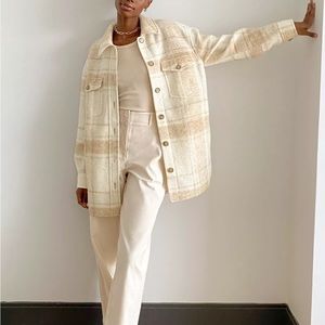 Aritzia Wilfred Free Ganna Shirt jacket